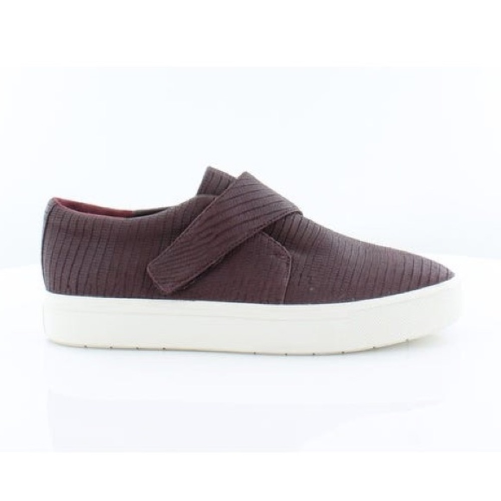 Vince Barton fig leather sneakers
